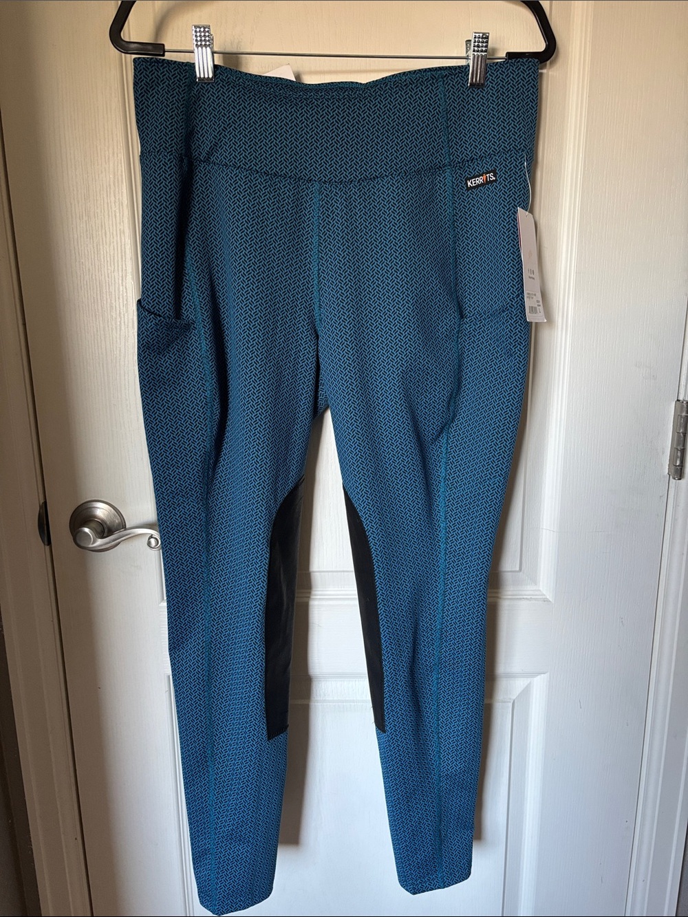 Kerrits Fleece Lite Knee Patch Riding Tights NWT L